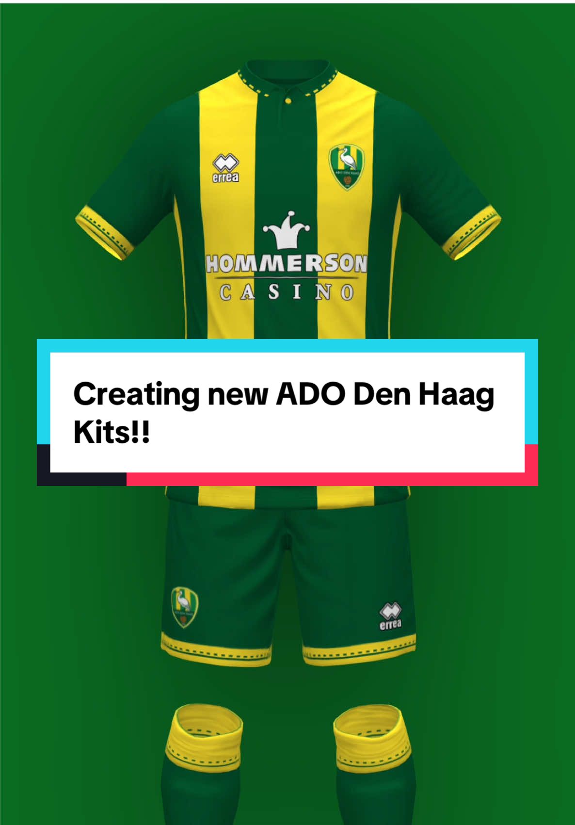 Creating new ADO Den Haag kits!! #football #footballtiktok #footballshirts #footballshirt #Soccer #soccertiktok #ado #adodenhaag 