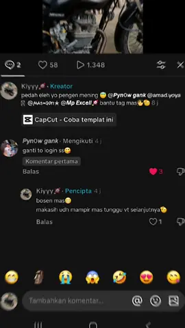 biyen tau tapi wes bosen mas😭🤣 @𝙋𝙮𝙣0𝙬 𝙜𝙖𝙣𝙠  #megapro_primus #primusgank  #masukberandafyp  fyp o