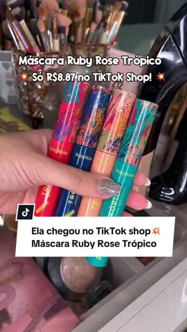 ✨ A máscara de cílios Ruby Rose Trópico tá com um precinho imperdível na TikTok Shop! 😍 Volume, alongamento e aquele olhar poderoso que a gente ama! 💁‍♀️👁️✨ Corre garantir a sua antes que acabe! 🛒🔥 #RubyRose #MáscaraDeCílios #DicaDeBeleza #foryoupage #PromoTikTok #TrópicoRubyRose #tiktokshop