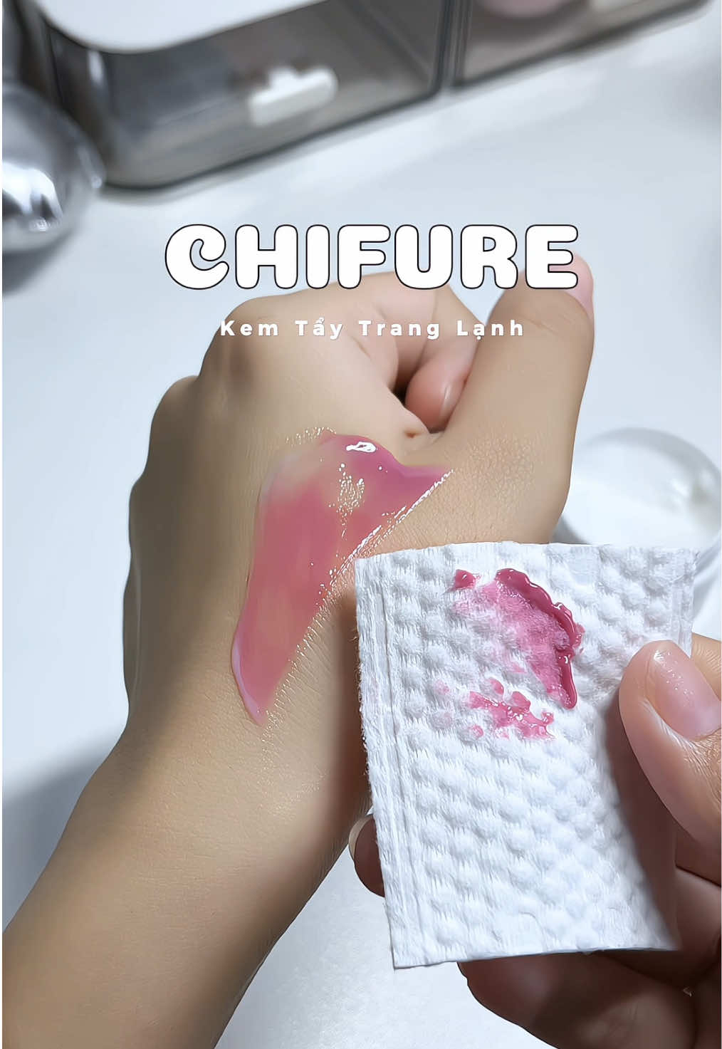 Thử e tẩy trang kem lạnh này đi mí bà 🫶#taytrang #taytrangdangkem #taytrangkemlanh #chifure #chifurevietnam #review #unboxing #xuhuong 