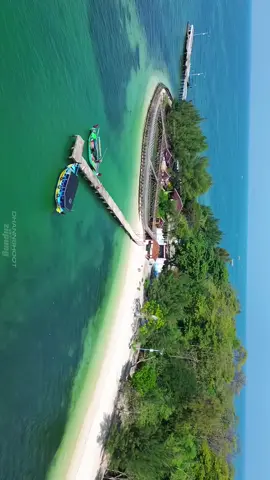 Pulau Panjang Jepara Secantik Ini🤩  #jepara #jeparahits #explorejepara #pulaupanjangjepara #jawatengah #fypage #xybca #pantaibeach #gowessepeda #mtb #kalcer 