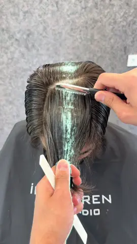 Which technique is this?😱 #ilkererenhairstudio #asmr #global #hair 