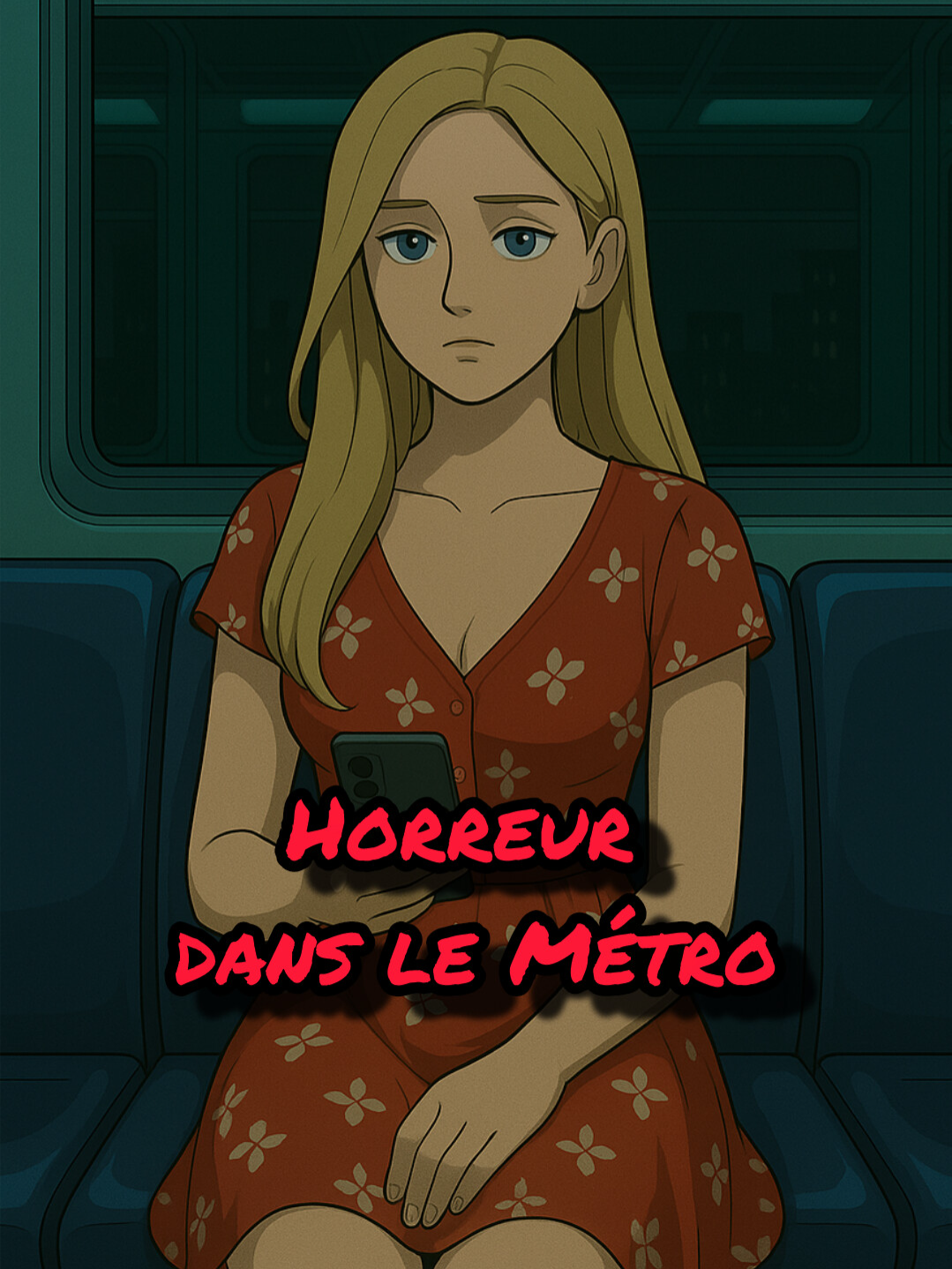 Cette femme fait que de me fixer dans le métro... pourquoi ?#histoiredhorreur #animation #disskah #histoirehorreur #horreurtok #métro #horreuranimé #histoireanimée