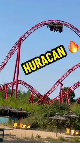 Huracan - @BELANTIS - das AbenteuerReich This 2010 Gerstlauer Eurofighter has a very strong layout however suffers from being horrifically rough 🤕  #huracan #belantis #freizeitpark #achterbahn #germany #leipzig #saxony #rollercoaster #ride #fyp 