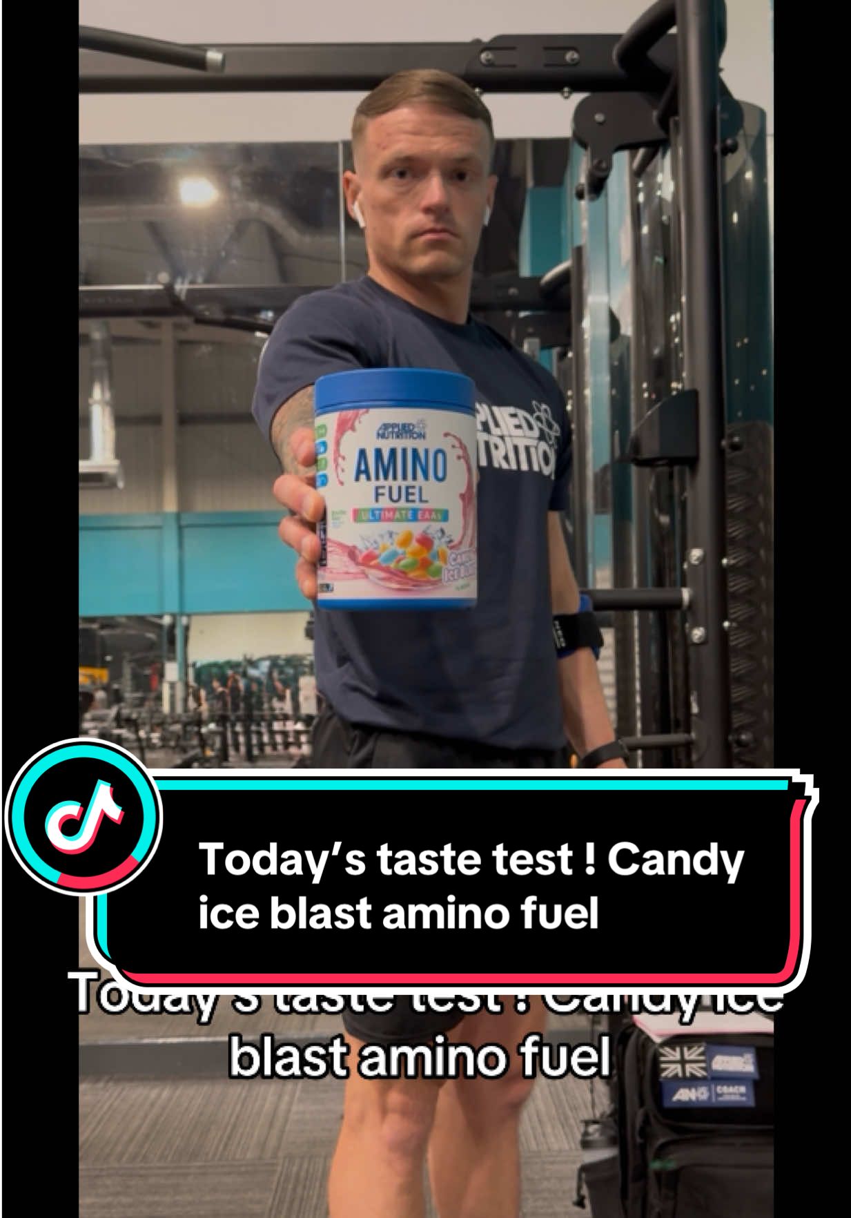 Today’s taste test ! Candy ice blast amino fuel ! Usually these drinks are to sweet and sickly but this is perfect and tastes really nice ! 10/10 from me ! Get yours from @Applied Nutrition ! 20% off with code TOM20 ! #gym #GymTok #gymrat #GymLife #gymbro #fit #FitTok #Fitness #bodybuilding #weightlifting #supplements 