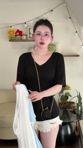 Áo thun mặc nó mát mướt thích cực ạ #trinhlunglinh96 #viral 