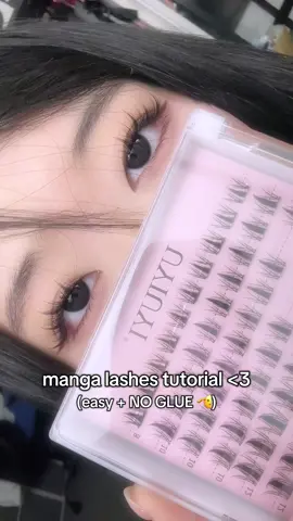 lashes for days >:)) #makeup #douyinmakeup #mangalashes #douyin #lashes 