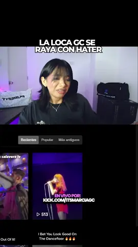 BIEN AHÍ PARCHADORA GC @Marcia Gutierrez  #kick #itsmarciagc #viral_video #videoviral #random #humor #streaming #clipsvirales #perú #streamer #irl #kickclips #kickperu💚 #entrenamiento #gym
