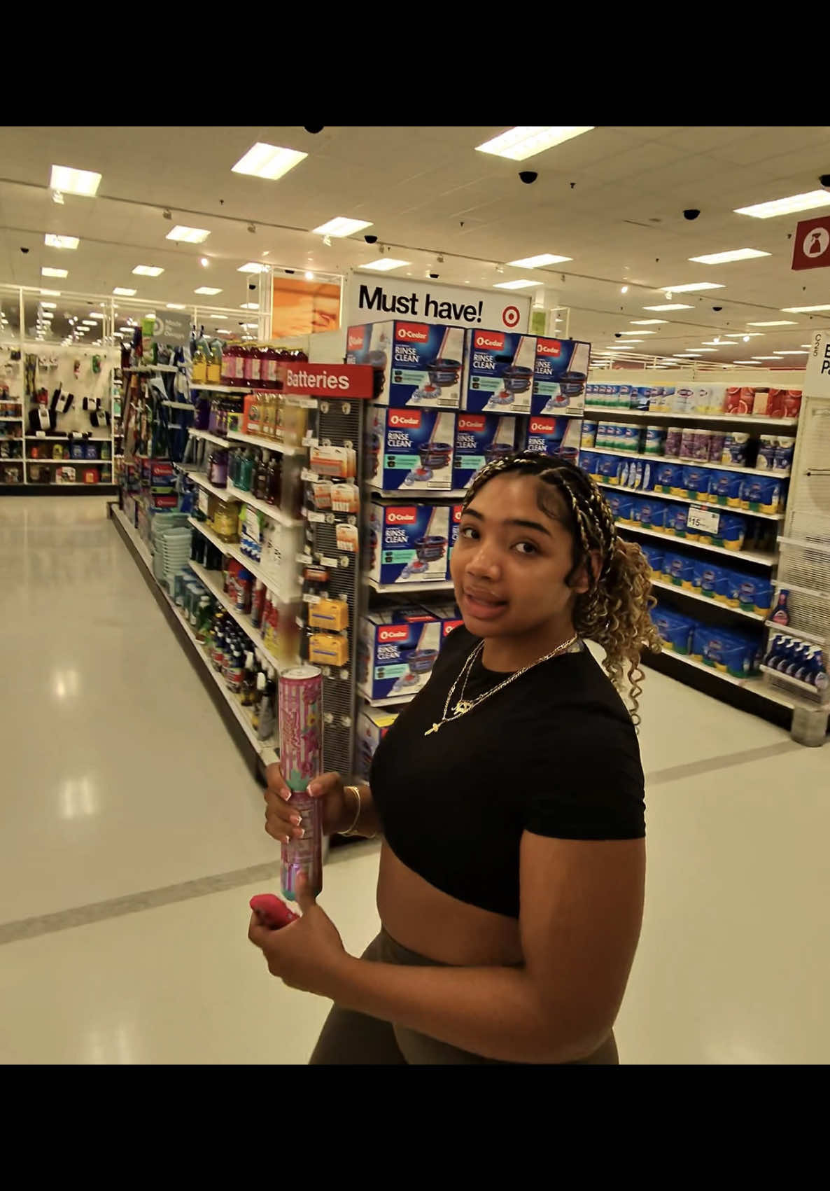 Ran into some fine thick shyt at Target😳🔥 #rizz #fineshyt #losangeles #thick #target 