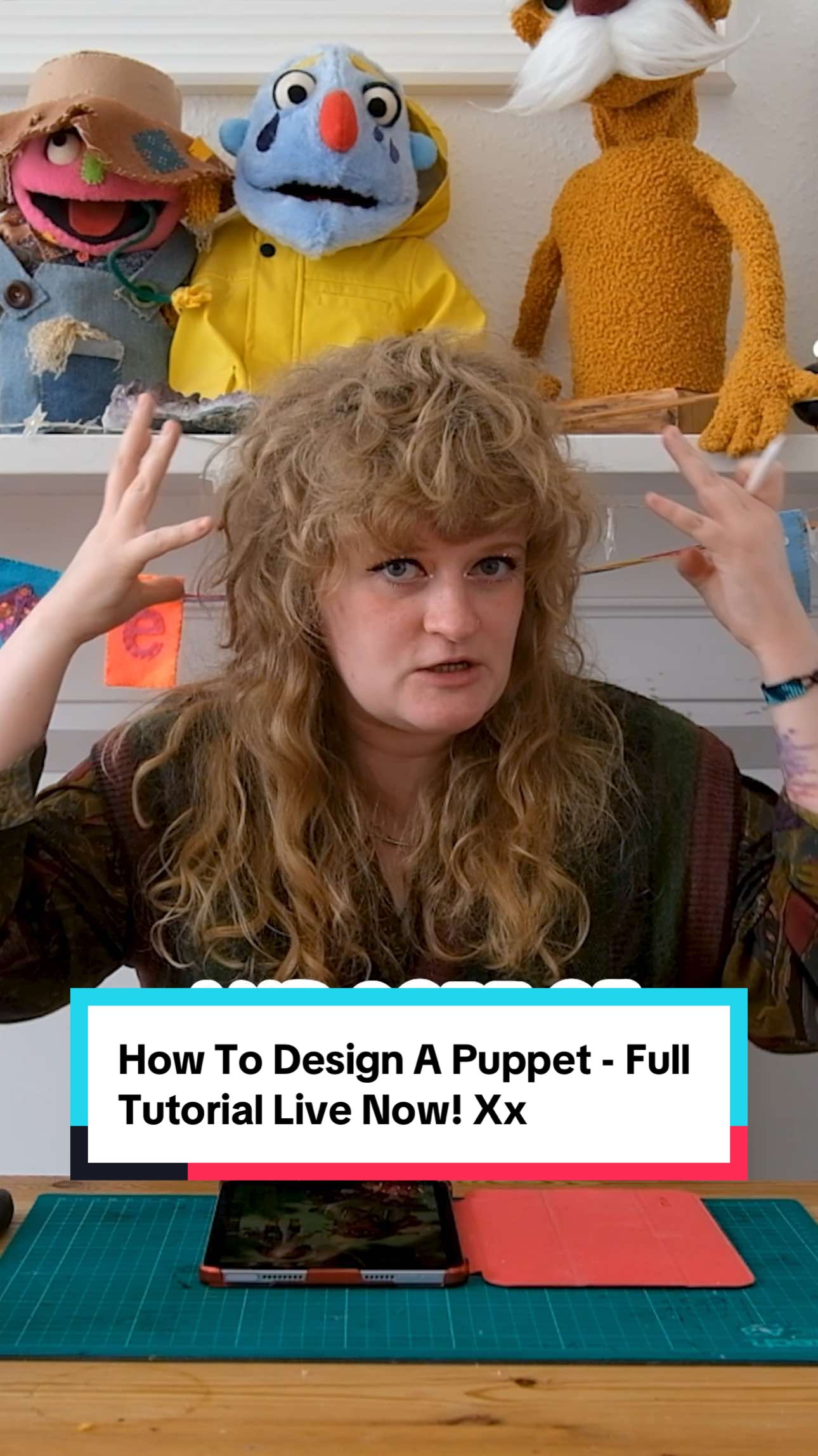 How to Design a Puppet! Full Video is on YouTube now if you fancy a really easy step-by-step guide to make a puppet of your own! Link in my bio lovelies Xx #fyp #puppet #puppetmaker #puppettutorials #muppets ##puppetbuild #puppethead #easytutorial #puppettutorial #youtube #youtubepuppet #youtubepuppettutorial #easypuppet #easypuppettutorial #puppetdesign #character #characterdesign #puppetcharacter 