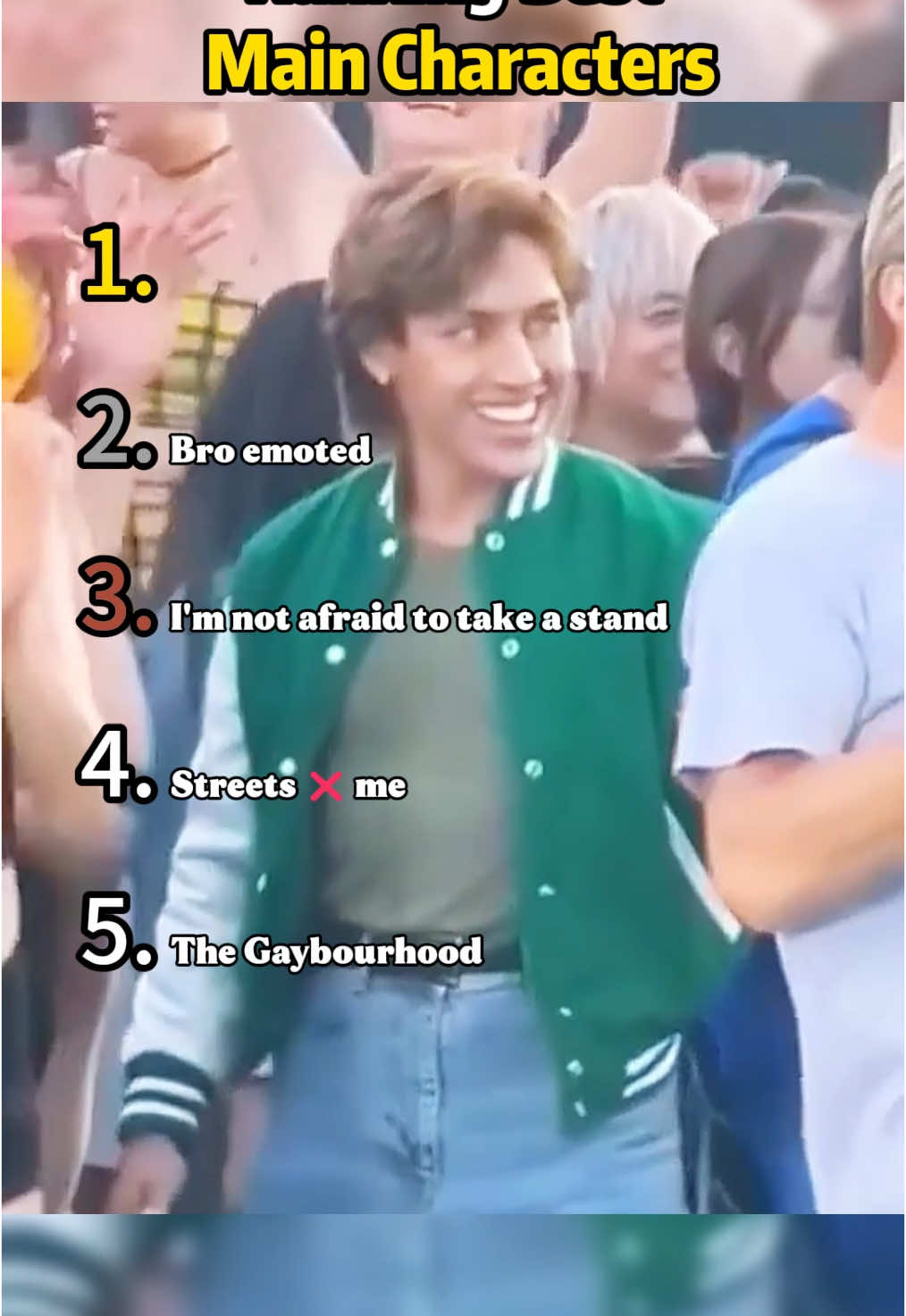 Main Characters#ranking #maincharacter #usa🇺🇸 #fyp #fypシ #top5 