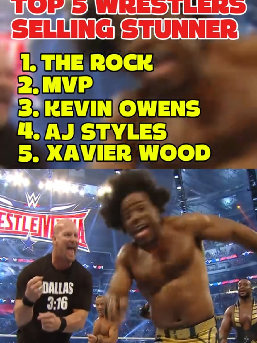 TOP 5 Wrestlers Selling Stunner #WWE #wweraw #wwefan #wwetiktok #wwesmackdown #wwefans #wwechallenge #fyp #fypシ #foryoupage #brocklesnar #randyorton #codyrhodes #romanreigns #johncena #WrestleMania