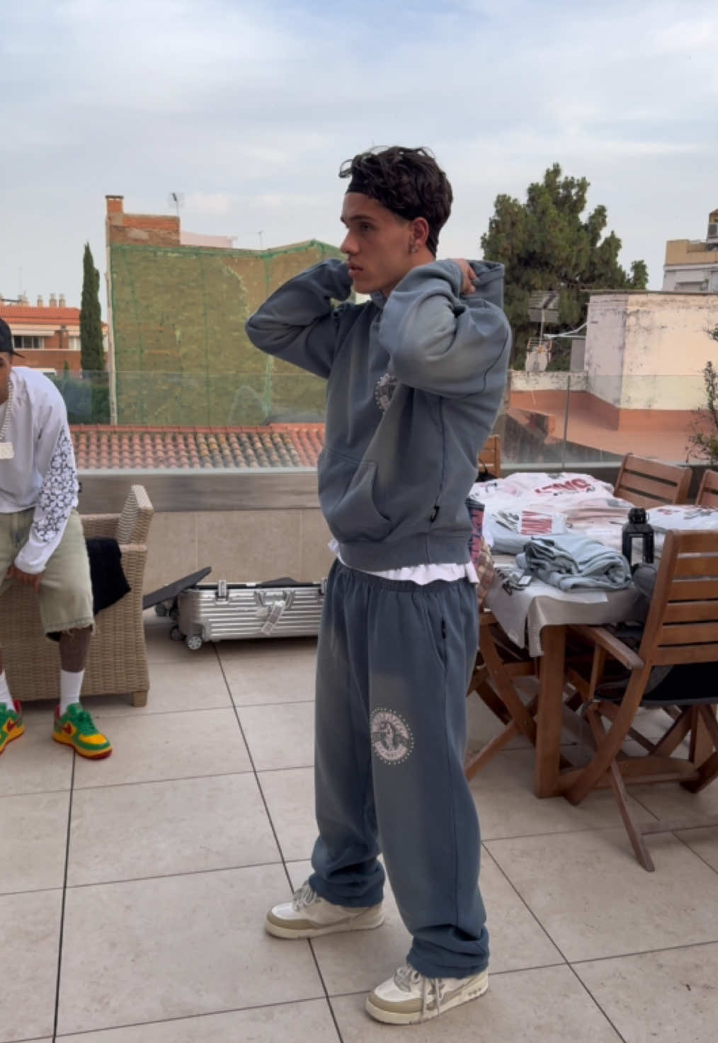 @Hector Fort in our summer drop pieces… #noneofusclothing #nofs #collection #fy 