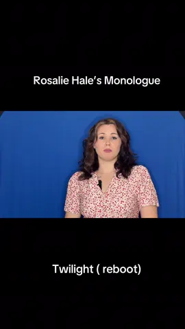 Being a huge fan of Twilight, I had to do a lil monologue . Rosalie is very interesting to play .  . . . #twilight #rosaliehale #audition #monologue #acting #nycactress 