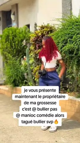 je suis enceinte de bullier pas manioc comédie 🇨🇲