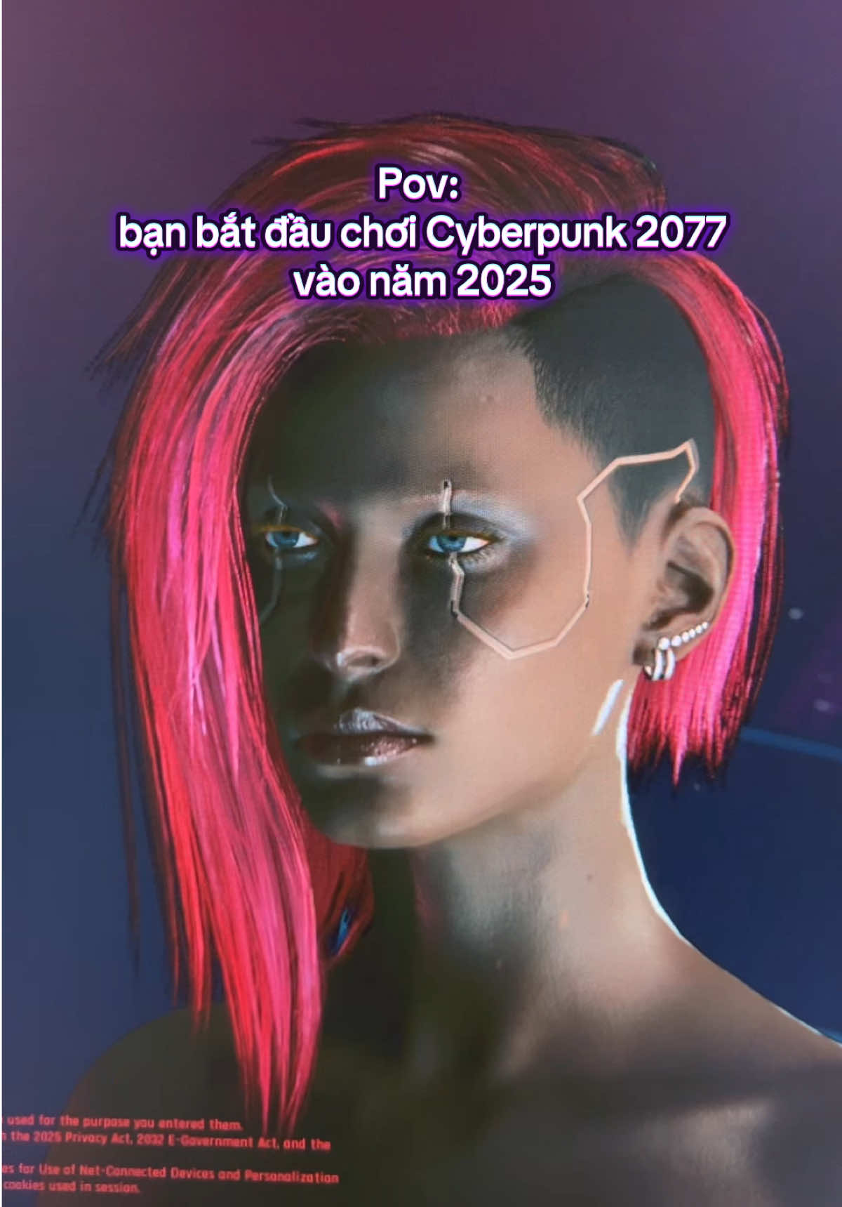 👏 Mục comment dành cho các nhà lão luyện, hãy để lại típs hay bất cứ lời khuyên nào mà các ông muốn dành cho tôi. Mà các ông dành bao lâu để tạo nhân vật thế 🤣 #bunachoigame #gaming #cyberpunk2077 #cyberpunk #cybercity 