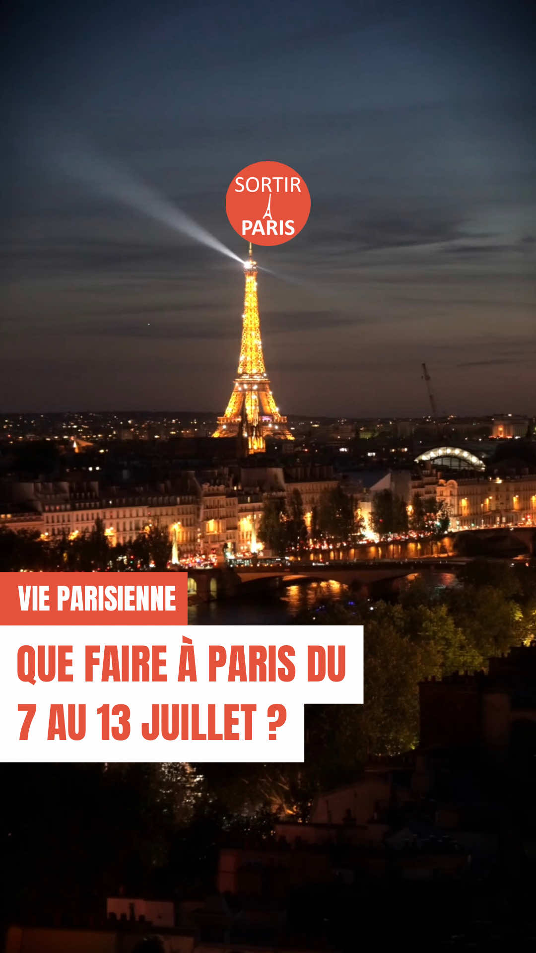 Que faire à Paris du 7 au 13 juillet ?  1️⃣ Paris Fashion Week : C’est l’occasion idéal pour s’immerger dans l’univers de la mode à travers quelques expos incontournables. Pourquoi ne pas en profiter pour découvrir Louvre Couture au coeur du plus grand musée du monde, découvrir les créations chocs de Rick Owens au Palais Galliera ou encore, explorer l’héritage de Charles Frédérique Worth, pionnier de la Haute Couture au Petit Palais.  2️⃣ Piscines : Les prochains jours s’annoncent chauds… très chauds ! Et pour ça, Paris dispose de piscines insolites pour se rafraîchir. Que ce soit la piscine flottante Joséphine Baker ou celle du complexe sportif Pailleron avec son architecture Art Déco, tu trouveras forcément ton bonheur pour faire tes longueurs !  3️⃣ Atelier des Lumières : On nous entraine à nouveaux dans deux anciennes expos : une immersion dans les chefs-d'œuvre de Van Gogh, suivie d’un voyage onirique au cœur du Japon avec Japon Rêvé.  4️⃣ Fête Nationale : Ce dimanche veille de la Fête nationale, plusieurs villes d’Île-de-France organisent leur bal des pompiers et tirent leurs feux d’artifice. Plus d’infos : sur le site Sortiraparis (lien en bio). #sortiraparis #paris #quefaireaparis #sortirparis #sortieparis #parislife #parislifestyle #parisjetaime #quefaireparis