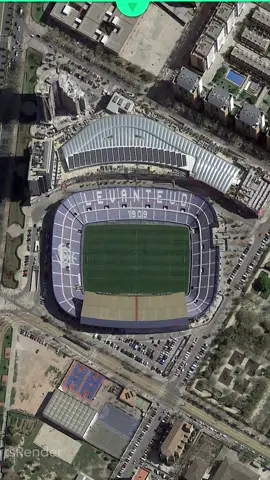 Levante’s Stadium: Then vs Now 🏟️🔥 Welcome to Estadi Ciutat de València, home of Levante UD! Built in 1969, this stadium has a capacity of 26,000 seats. In 2020, it went through a full transformation — with a new roof, modern design, and better fan experience. From old concrete stands to a sleek modern look… Follow us @sportsrender ✅ #football #stadium #estadio #stadion #Soccer #levante #valencia #spain 