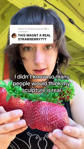 Replying to @femilynomenon🎠  I did not expect so many people to see my art! #sculpture #sculptureart #artprocess #weirdart #fyp #arttok 