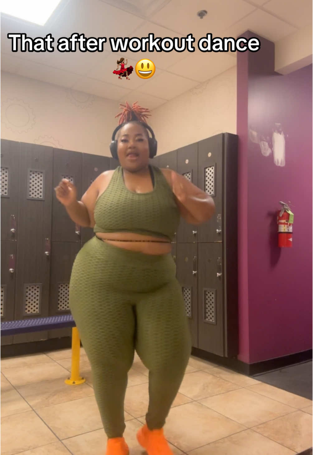 After Workout dance!!💃🏽 😀#weightloss #motivation #fyp #plussizeedition 