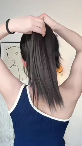 Tóc giả đuôi ngựa #xuhuong #tochiaduoingua 