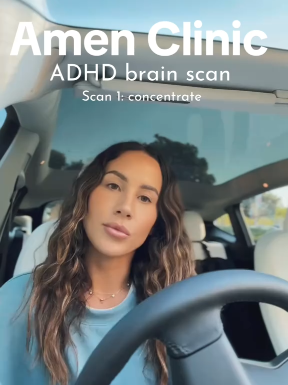 Danielle Bugayong @daniellebugayong shares her experience getting a brain scan to help with her ADHD. #adhd #amenclinics #brainscan