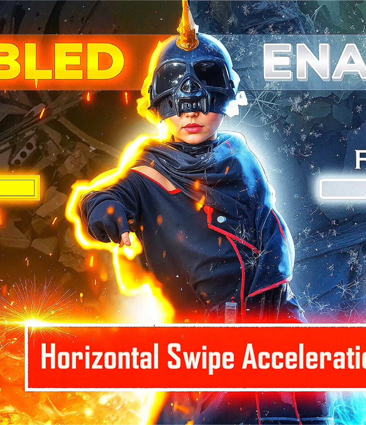 horizontal swipe acceleration ON vs OFF ✅ - Full video 👉 Link in Bio ( YouTube )🫶 #pubgmnextstarprogram #pubgmobile #pubgmobilec8s24 #lienopubgm #fyp #foryou #tipsandtricks #gaming #tutorial #viral 