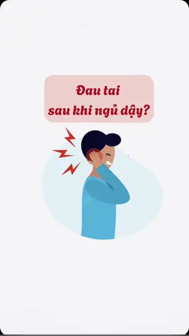 Đau ở tai sau khi ngủ dậy #XemNgayMeoHay #suckhoe   