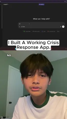 building a working crisis app in 30 seconds with ai #coding #chatgpt #softwareengineer #vibecoding #lovable 