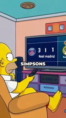 The Simpsons already knew it: the semifinal where PSG humiliates Real Madrid 3-1 #simpsons #predictions #RealMadrid #psg #worldcup 