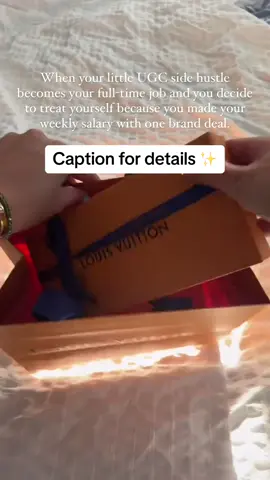 When your UGC side Hussle becomes full time 😄💰💸