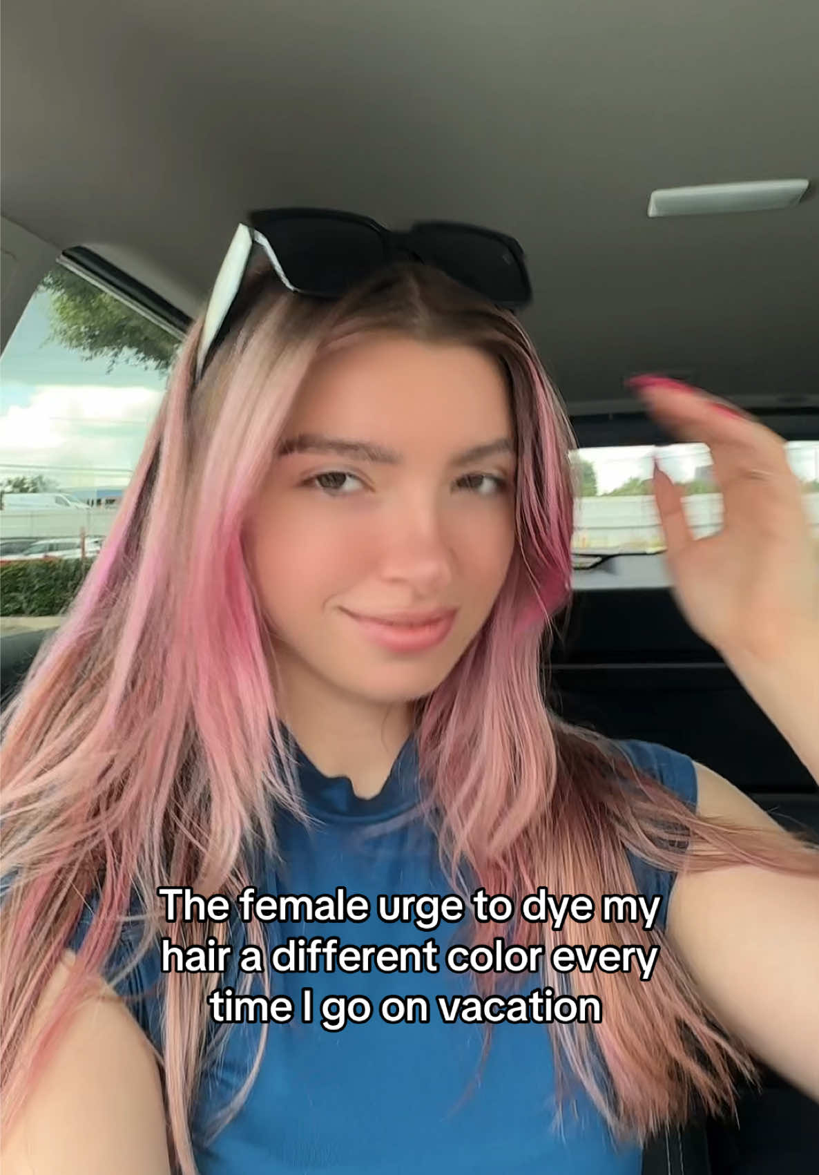 It’s a temporary dye, but I’m thinking about it 👀