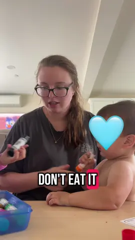 real paint is an only outside activity rn so this is a good alternative #2under3 #LifeWithToddlers #MomsofTikTok #momcontent 