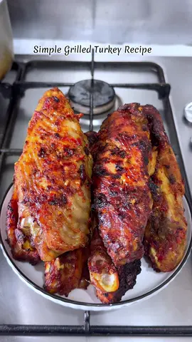 Simple turkey recipe, grilled to perfection 💥. This is delicious and you definitely want to try it out 💃 #viralreels #viralvideos #naijachef #nigerianfoodblogger #cookwithhoa #nigerianfoods #KitchenHacks #cookinghack #cookingvideos #lagosfoodblogger #africancuisine #grilledturkey 