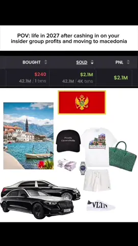 Go 2-3 years macedonia and forget #insidertrading #fyp #motivation #memecoin #wifimoney #memecoins #money #crypto #trader #CapCut 