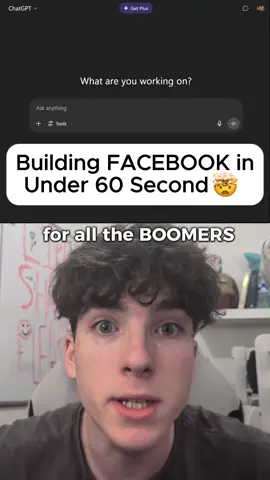 For the BOOMERS Today I built Facebook in 60 Seconds with AI #facebookmemes #ai #nocode 