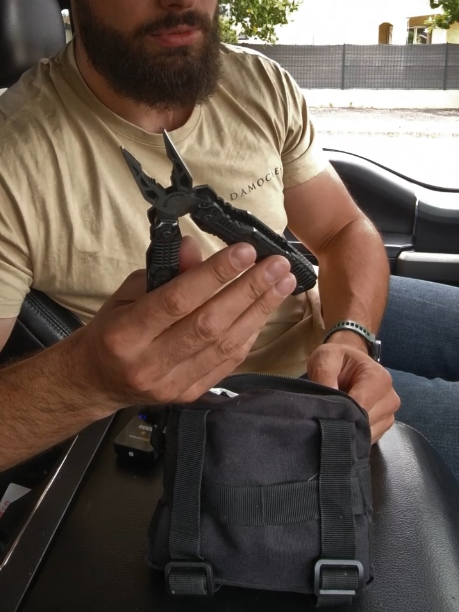 Je vous présente mon EDC, que mettez vous dedans ?  #tactique #papatactique #protection #damocles #edc 