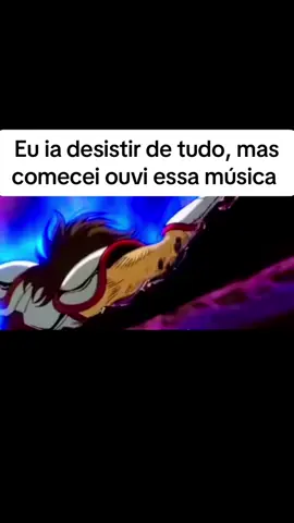 Eu ia desistir de tudo, mas ouvi essa música. Compartilha com o @ que está precisando! #cavaleirosdozodiaco #seiya #motivacao 