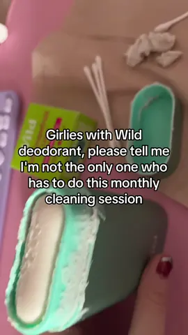 Like should I keep it in the fridge or how does it not get this way 🥲 #wilddeodrant #SelfCare #fyp #naturaldeodorant #refillabledeodorant 
