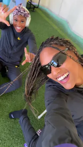 She would bring out the all black air force 1s. IM SCARED OF YOUUUU @Masai Russell 