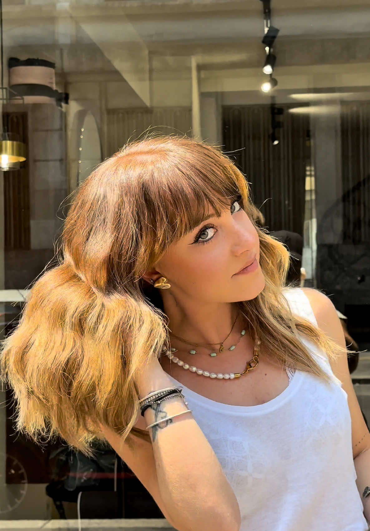 Cut + Gloss 🎨✂️ #haircut #hairgloss #hairdresser #parrucchiere #milano @Redken 