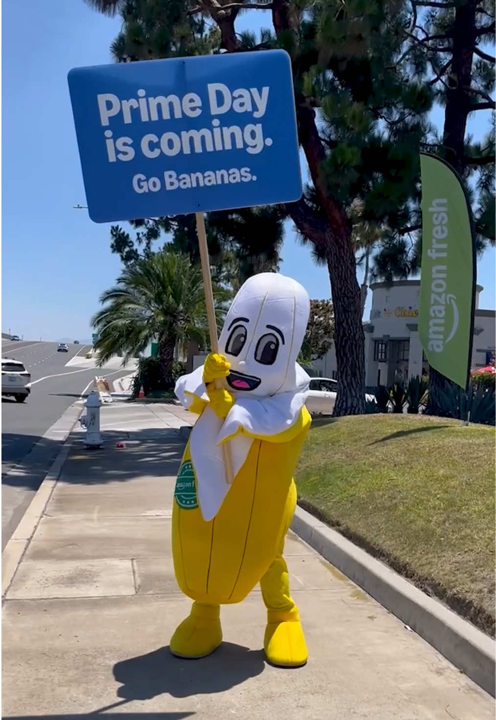 We're clearly going bananas over this news 🙌 #AmazonFresh #PrimeDay #Groceries #fyp 
