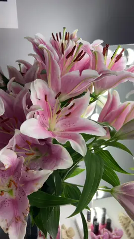 #lilies #flowers #pink #foryoupage