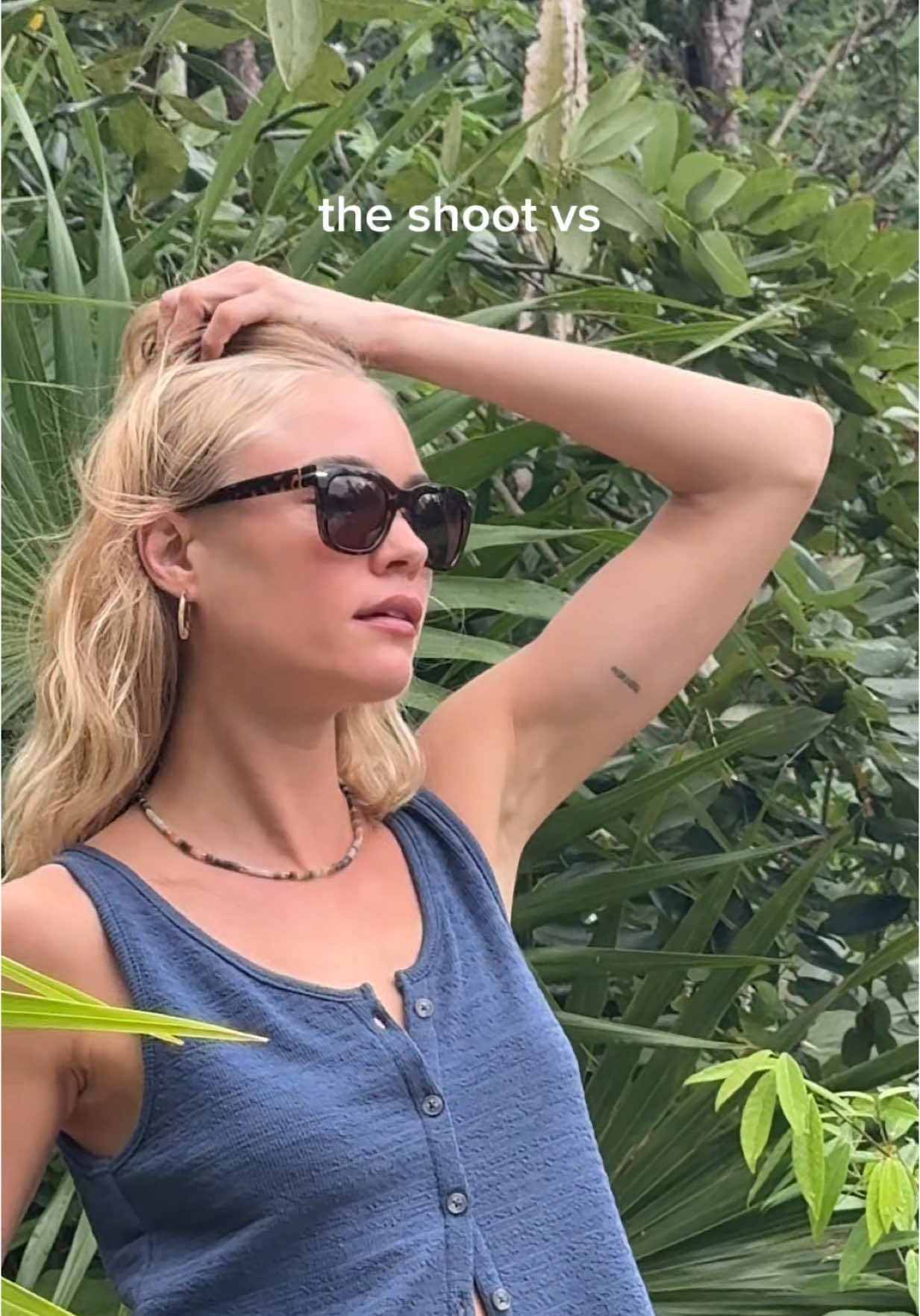 The camera loves our Beachy Slub Tank and Shorts set almost as much as you will. 