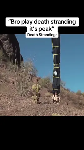 it is in fact peak #deathstranding #kojima #peak 