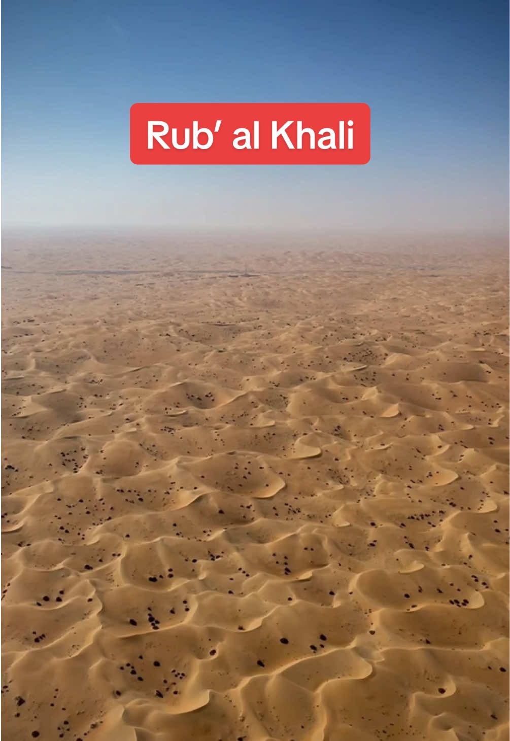 Virtually uninhabited. Largely unexplored. Rub’ al Khali is as dangerous as it is mystifying .  It’s said to hold the secrets of the people of ‘Ad and Iram beneath its sands.  Known as The Empty Quarter, it has extreme temperatures , minimal rainfall and towering sand dunes that change with the wind.  #emptyquarter #rubalkhali #desert #saudiarabia 