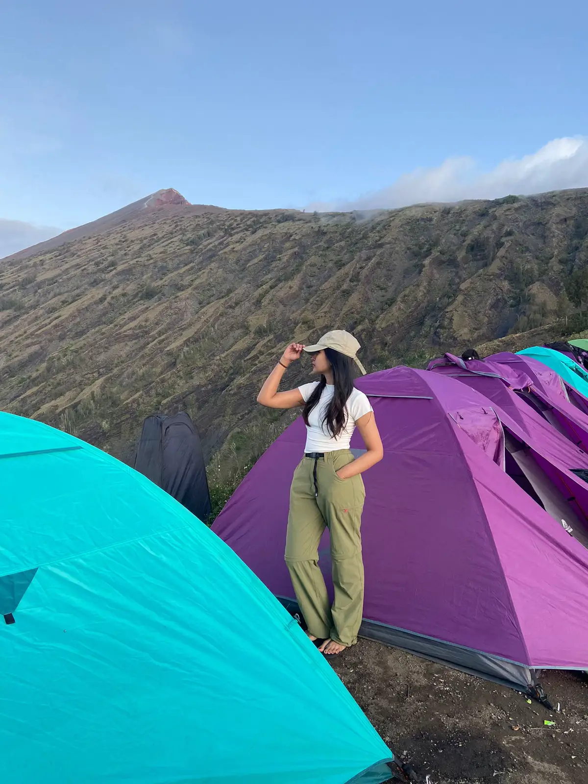 Thankyou rinjani🤍 #rinjanimountain #fyp #Hiking 