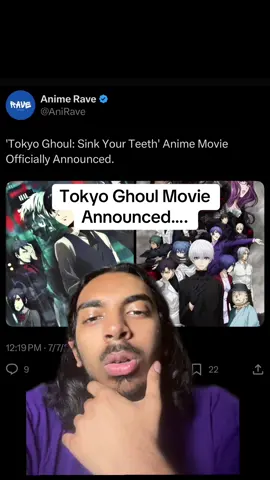 Tokyo Ghoul: Sink Your Teeth Movie Announced.                                  Tokyo Ghoul is never getting a remake #tokyoghoul #tokyoghoulanime #tokyoghoulre #tokyoghoulmovie #greenscreen 