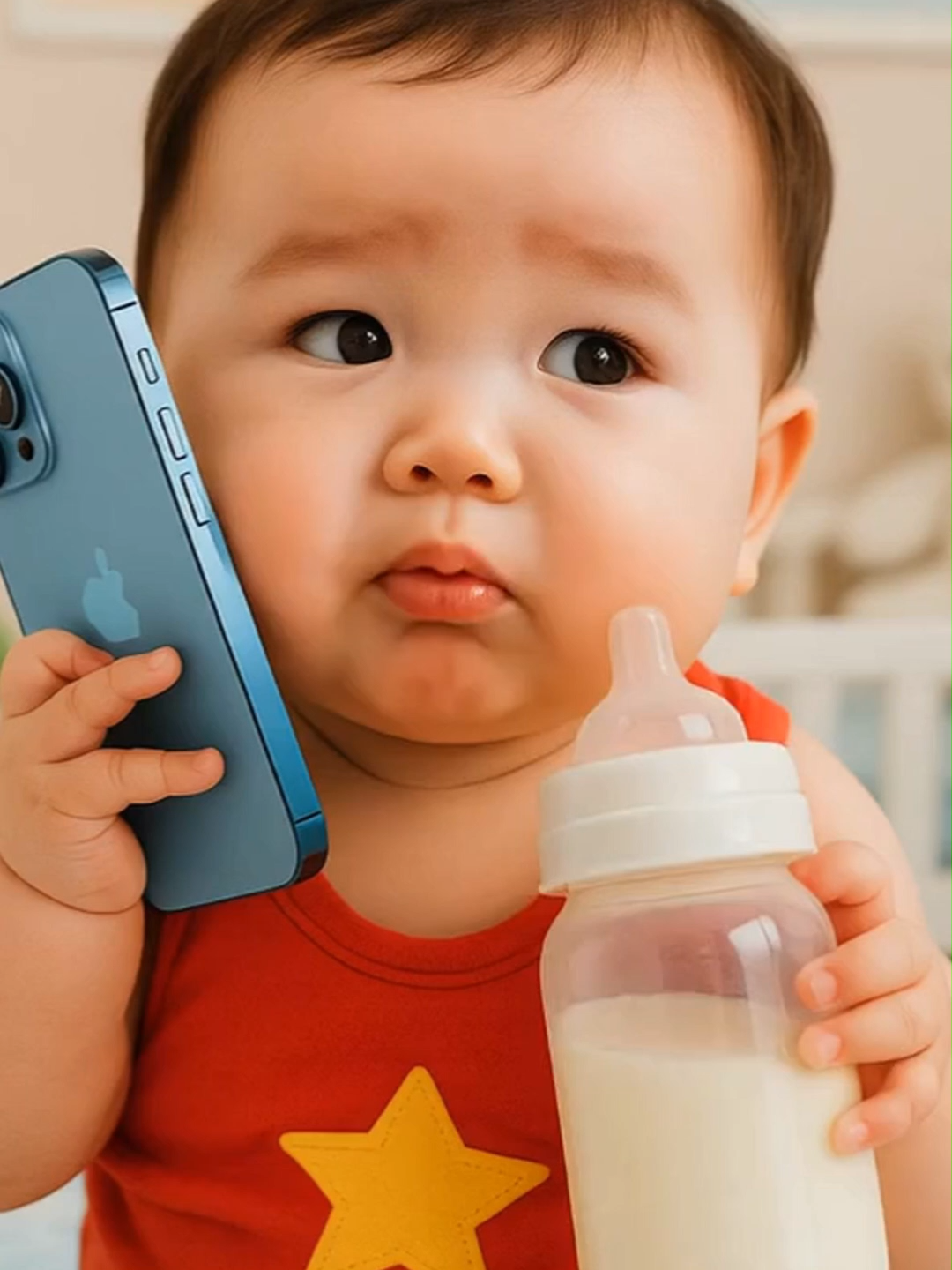 Phần 3 :Em bé gọi điện #cuocsong #babe #baby #AI #foryou #xuhuong #varil #fyp #xuhuong