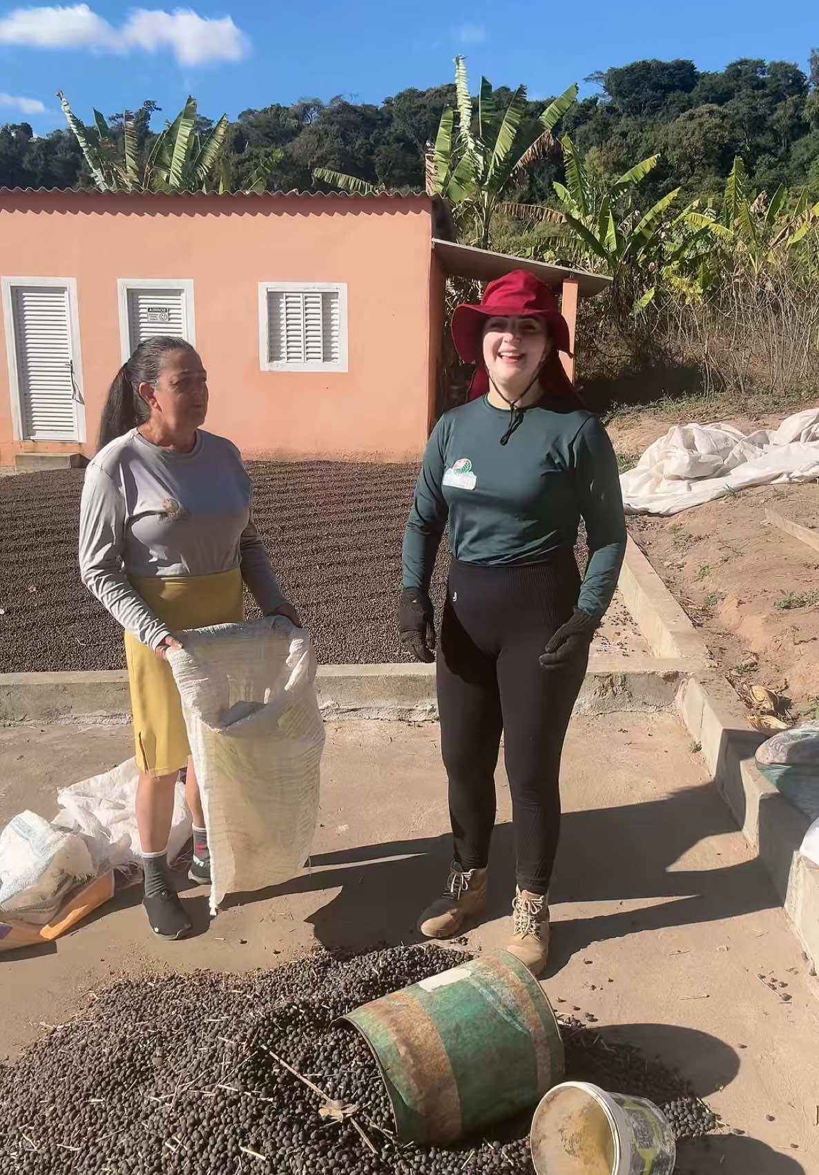Segundou e bora que bora trabalhar 😁🙏🏻❤️#mineirinha #mulhernoagro #lida #agro #cafeicultura #fy#trabalhoduro  